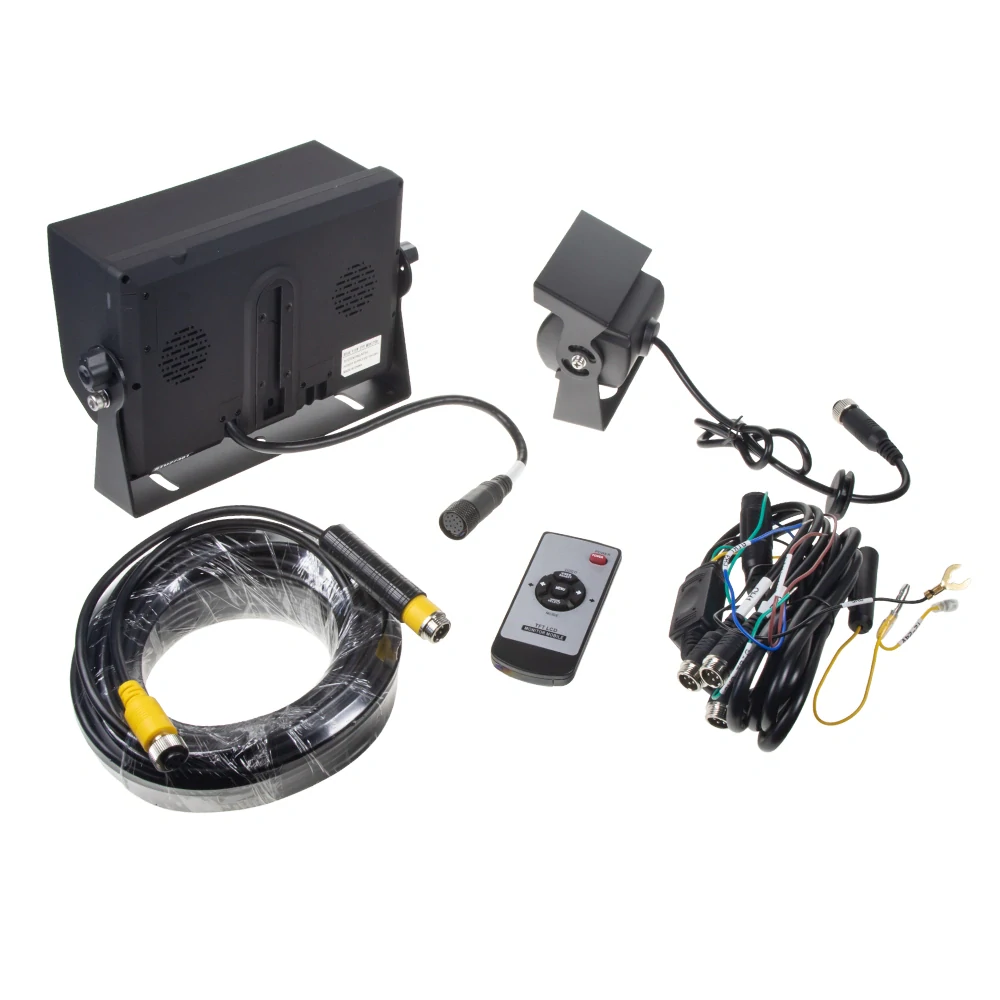 AHD kamerový set s monitorom 7", 3x 4PIN + kamera + 15m kábel