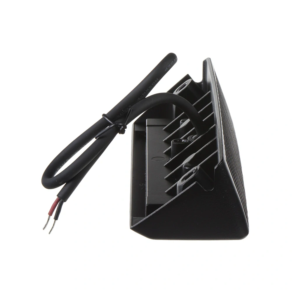 LED svetlo nástenné, 10-30V, 18x1W, čierne, 229x60x43mm