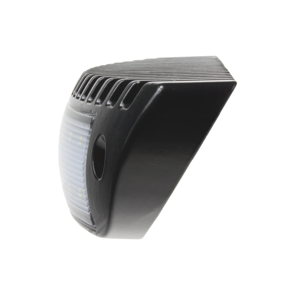 LED svetlo nástenné, čierne, 18x1W, 231x46x54mm, ECE R10