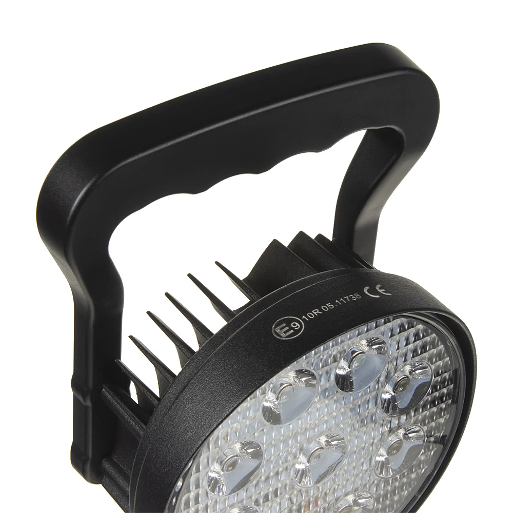 AKU LED svetlo s magnetom, 9x3W, powerbanka