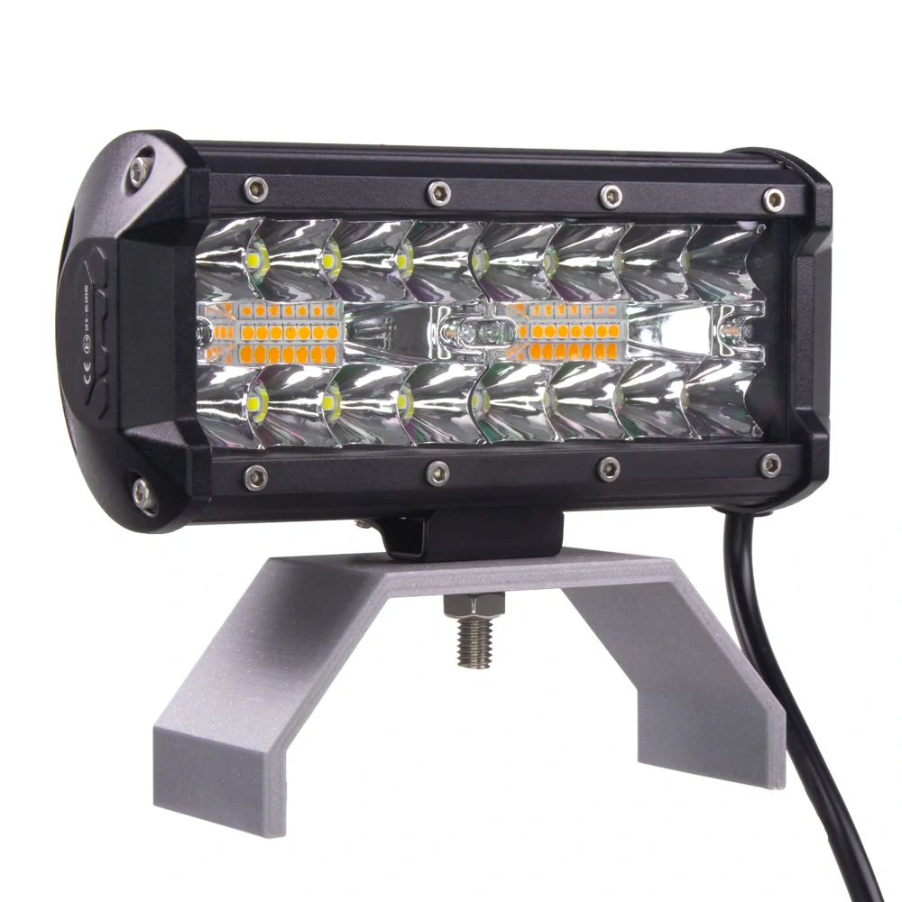 LED svetlo hranaté biele/oranžové, 90W, ECE R10