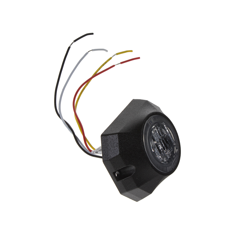 PROFI výstražné LED svetlo vonkajšie, 12-24V, oranžové, ECE R65