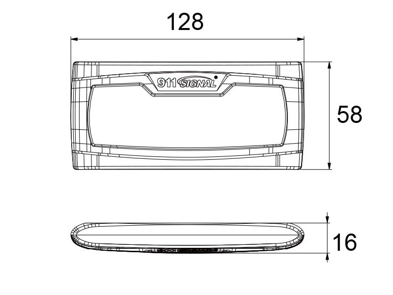 Ovládač pre výstražné systémy SKY, AIR 12-24V
