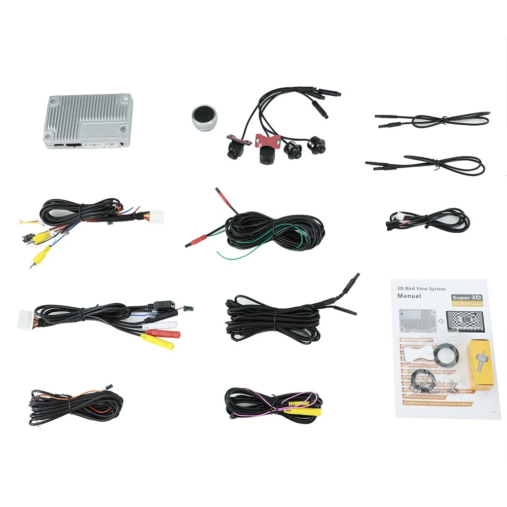 Panoramatický kamerový systém 360° s nahrávaním