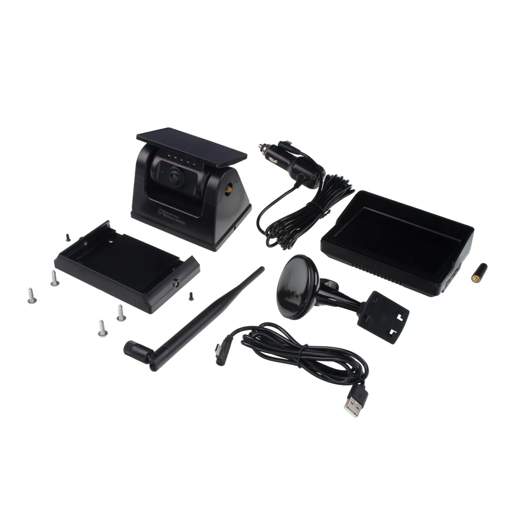 SET bezdrôtový digitálny kamerový systém s monitorom 5" AHD, kamera s akumulátorom