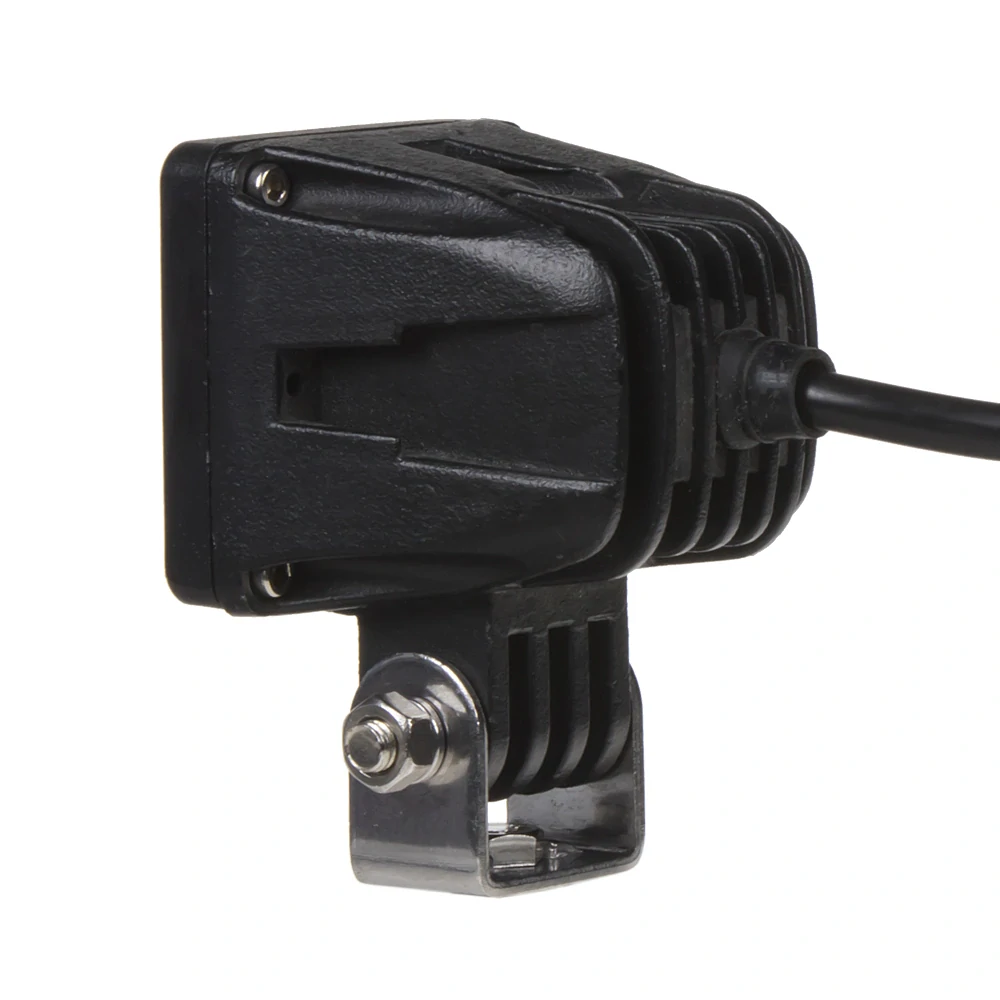 LED svetlo hranaté (aj na motocykel), 1x 10W, 50x50x60mm, ECE R10