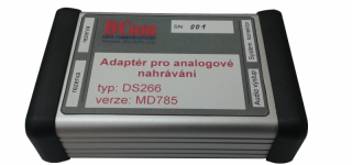 Adaptér pre analógové nahrávanie DS266 - verzia MD785