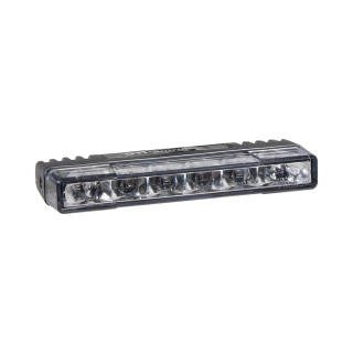 PROFI SLIM výstražné LED svetlo vonkajšie, do mriežky, červené, 12-24V, ECE R65