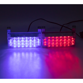 PREDATOR LED vonkajší, 12V, modro-červený