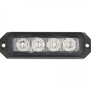 LED výstražné svietidlo 4x LED oranžové R65 R10 LW0025-ALR-1