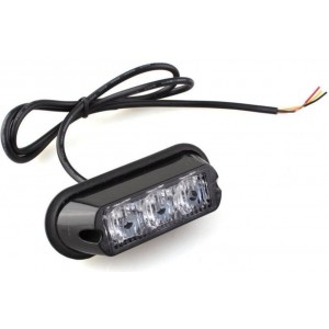 LED výstražné svietidlo 3x LED R65 R10 L2285-ALR