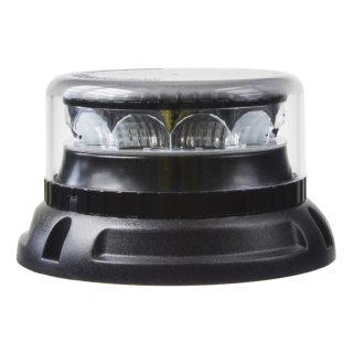 PROFI LED maják 12-24V 12x3W oranžový číry 133x76mm, ECE R10