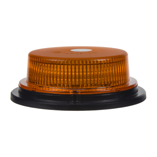 LED maják, 12-24V, 18x1W oranžový, pevná montáž, ECE R10