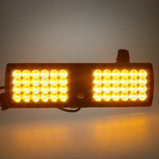 PREDATOR dual LED vnútorné, 48x1W, 12-24V, oranžové