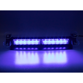 PREDATOR LED vnútorné, 12x3W, 12-24V, modré, 353mm, ECE R10
