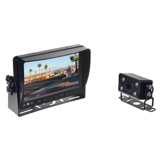 AHD set monitor 7" s 2 x 4PIN vstup, DVR, kamera, 15m kábel