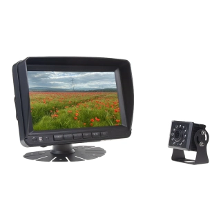 Set monitor 7" s 2 x 4PIN vstup, kamera, 15m kábel