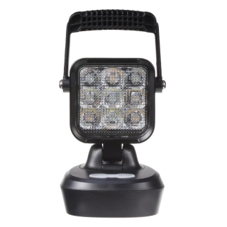 AKU LED svetlo prenosné, biela/oranžová, 18x 1W, 103x105x201mm, ECE R10