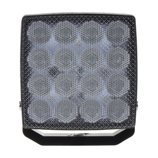 LED svetlo štvorcové, 16x3W, 110x110mm, ECE R10