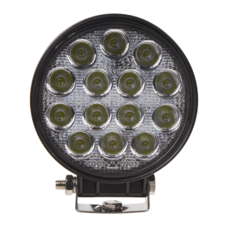LED svetlo guľaté, 14x3W, 117mm, ECE R10