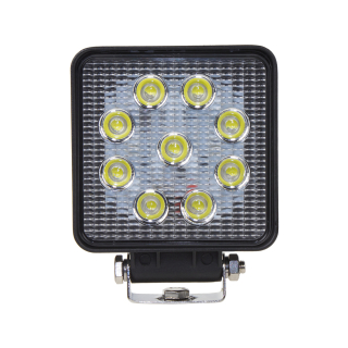 LED svetlo hranaté, 9x3W, ECE R10/R23