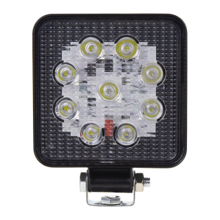 LED svetlo hranaté slim, 9x3W, ECE R10