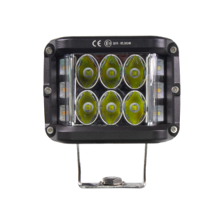 LED svetlo hranaté biele/oranžové, 60/30W , ECE R10, 180°
