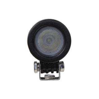 LED svetlo guľaté (aj na motocykel), 1x 10W, 57mm, ECE R10