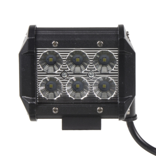LED svetlo obdĺžnikové, 6x3W, 99x80x65mm