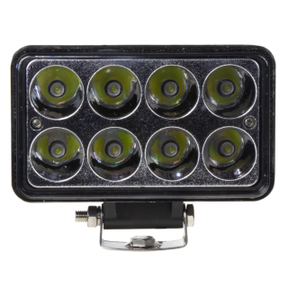 LED svetlo obdĺžnikové, 8x3W, ECE R10 150 x 90 mm