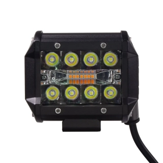 LED svetlo hranaté biele/oranžové, 45W, ECE R10