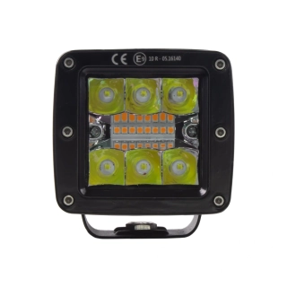 LED svetlo hranaté biele/oranžové, 42W, ECE R10