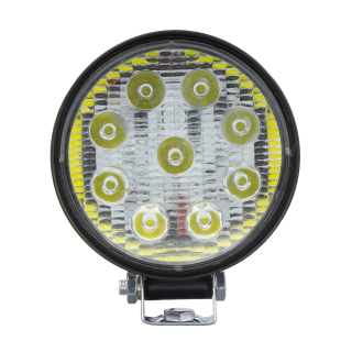 LED svetlo guľaté, 9x3W, pozičné svetlo, ECE R10