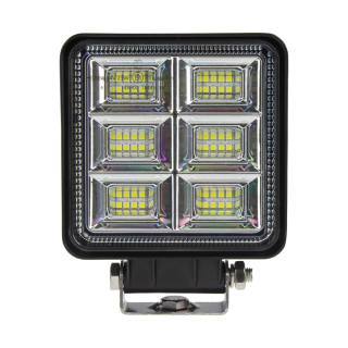 LED svetlo hranaté, 48x1W, 110x128x35mm, ECE R10/R148